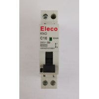 RCBO - 16A 1 Pole DIN Rail